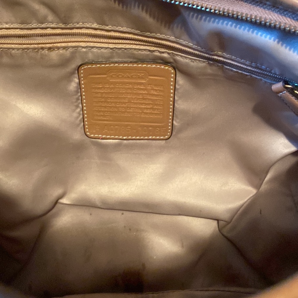Coach large handbag - Picture 5 of 6